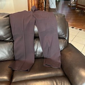 Loft pants on eggplant color size 14